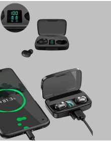 10 Metre Çekim Mesafeli Hafif Tasarımlı Bluetooth Kulaklık ve Şarj Kutusu Seti