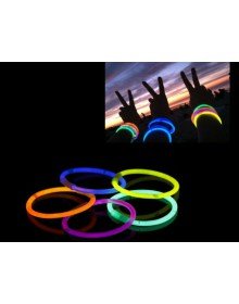 10 Adet Glow Stick Bracelet Fosforlu Kırılan Çubuk Bileklik