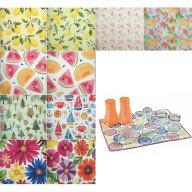 10 Adet Kurutmalık Mikrofiber Kurutma Bulaşık Tezgah Altlığı