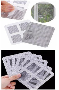 10 Adet Yapışkanlı Kesilerek Kullanılabilir Yırtık Kapı-Pencere Sinekliği Onarım Tamir Bandı 10 Adet Yapışkanlı Kesilerek Kullanılabilir Yırtık Kapı-Pencere Sinekliği Onarım Tamir Bandı