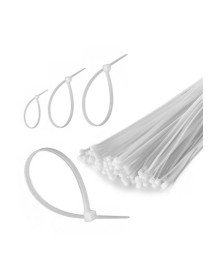 100 Adet Plastik Cırt Kelepçe Kablo Bağı Kablo Düzenleyici-4.8 X 380 MM