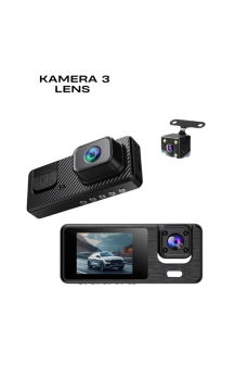 1080P 3 Kameralı Araç DVR -Q301