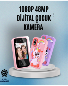 1080p HD Video Kaydı ve 2,8” Dokunmatik Ekran – Çocuklar İçin Gerçekçi Görüntü Deneyimi