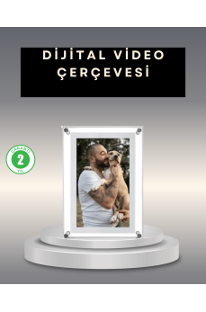 Fotoğraf, Video ve Müzik Destekli 7 İnç IPS Dijital Çerçeve – Çoklu Medya Deneyimi