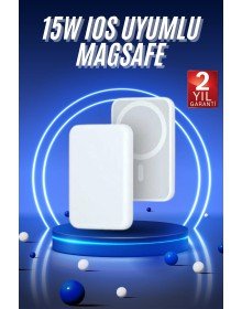 Magsafe Battery Pack Powerbank Kablosuz Şarj 5.000 mah