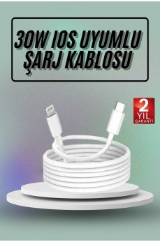 İOS Uyumlu 8 X Xs Xr 11 12 13 14/Pro Max Mini Plus Şarj Kablosu
