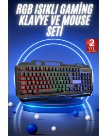 Klavyesi Led Aydınlatmalı Mekanik Hisli