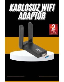 Mbps Wifi Alıcı Kablosuz Wifi Adaptörü Çift Band Çift Antenli