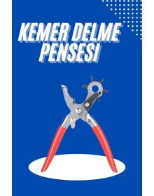 Kemer Delici Kemer Delme Pensesi Delik Açıcı Şık Aparatı Aparat