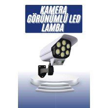 Solar Bahçe Lambası Uzaktan Kumandalı Kamera Görünümlü Hareket Sensörlü