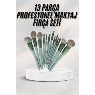 Dayanıklı Makyaj Fırçası Seti 13 Parça Yumuşak Kıllı Fırçalar Allık Fondöten Far Fırçası