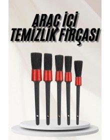 Araç İçi Led Aksesuar 5 Farklı Detaylı Araba Temizlik Fırçası Oto Temizleme Fırçası