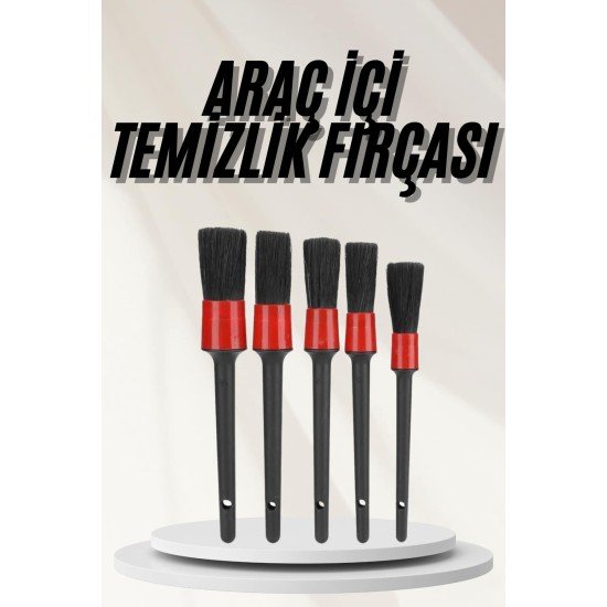 Araç İçi Led Aksesuar 5 Farklı Detaylı Araba Temizlik Fırçası Oto Temizleme Fırçası Araç İçi Led Aksesuar 5 Farklı Detaylı Araba Temizlik Fırçası Oto Temizleme Fırçası