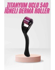 540 Iğneli Derma Roller 1Mm Titanyum Uçlu Saç Kaş Serum Kullanımına Uygun