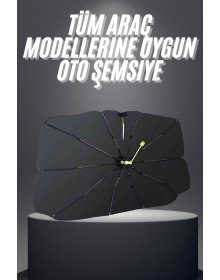 Yeni Nesil Tüm Araç Modellerine Uygun Oto Şemsiye Katlanabilir UV Işınlarına Karşı