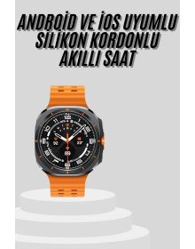 Yeni Nesil Çağrı Cevaplayabilen 47 MM Titreşimli Çok Fonksiyonlu Akıllı Saat