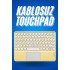 Bluetooth Touchpad Klavye Ultra İnce Taşınabilir Q Klavye