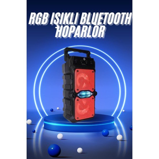 Ses Bombası Kablosuz Bluetooth Hoparlör Çift Çıkışlı Yüksek Ses Kaliteli Hoparlör
