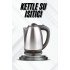 Kettle Su Isıtıcı C F Priz Uyumlu 220 - 240 V Paslanmaz Çelik Kablolu