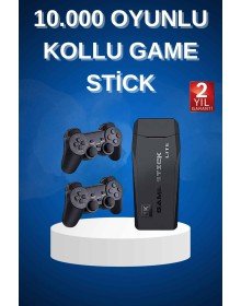 Çift Kollu 2.4g kablosuz Retro 4k Game stick 3500 oyun atari HD Görüntü Kalitesi