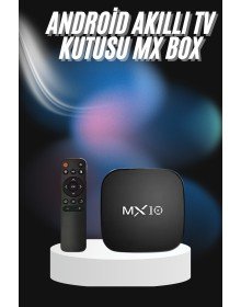 2.4G Wifi Tv Box Medya Oynatıcı TV Uyumlu MX Box Kutusu Android TV