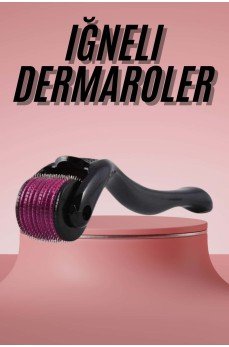Derma Roller Titanyum Uçlu 540 İğneli 1 Mm Saç Sakal Çıkarma Ve Cilt Bakım Masaj Aleti