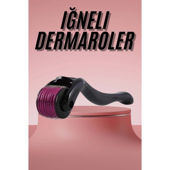Derma Roller Titanyum Uçlu 540 İğneli 1 Mm Saç Sakal Çıkarma Ve Cilt Bakım Masaj Aleti Derma Roller Titanyum Uçlu 540 İğneli 1 Mm Saç Sakal Çıkarma Ve Cilt Bakım Masaj Aleti