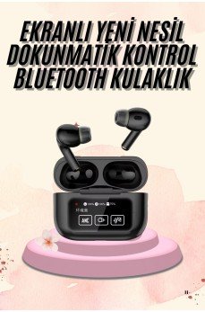 Yeni Nesil Pro Ekranlı Bluetooth Kulaklık 5.0 Bluetooth