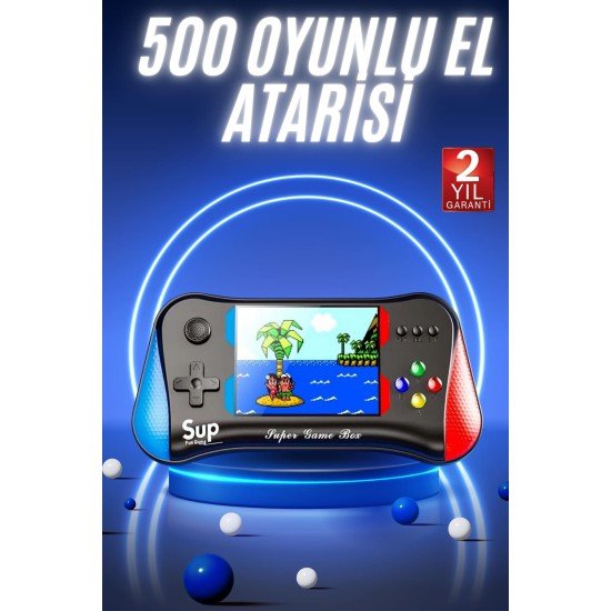 500 Oyunlu Retro Sup Konsolu Taşınabilir Mini Gamepad 3,5 İnç Ekran 500 Oyunlu Retro Sup Konsolu Taşınabilir Mini Gamepad 3,5 İnç Ekran