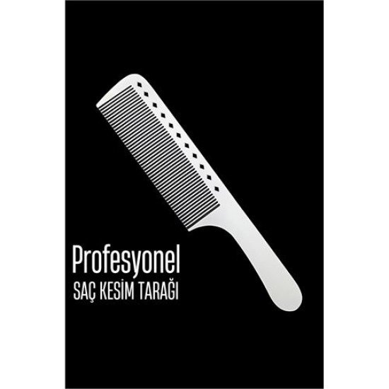 Berber Kuaför Saç Kesim Tarağı Profesyonel