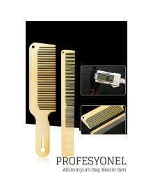 Alüminyum Berber Kuaför Saç Kesim Tarağı