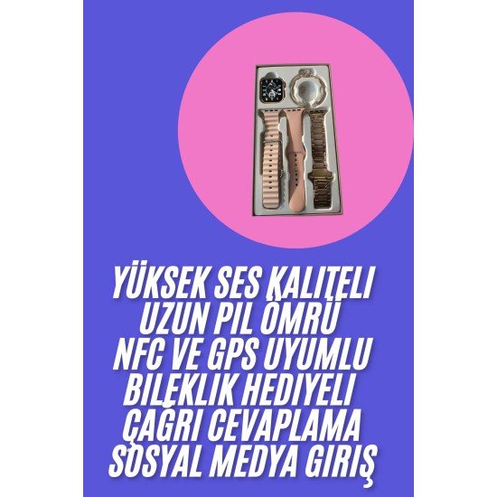 Genç Kızlara Özel Akıllı Saat 41 mm Çağrı Cevaplayabilen NFC ve GPS Uyumlu