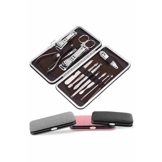 Tırnak Bakımı Tırnak Makası Profesyonel 12 Parça El Ayak Manikür Pedikür Seti Tırnak Bakımı Tırnak Makası Profesyonel 12 Parça El Ayak Manikür Pedikür Seti