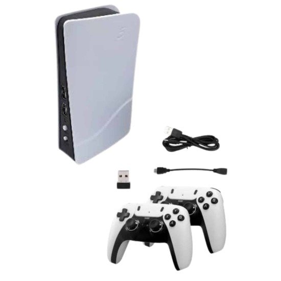 4K HD Klasik Retro Game Box 3000 Oyunlu Çift Kollu Çift Kişilik Oyun Konsolu