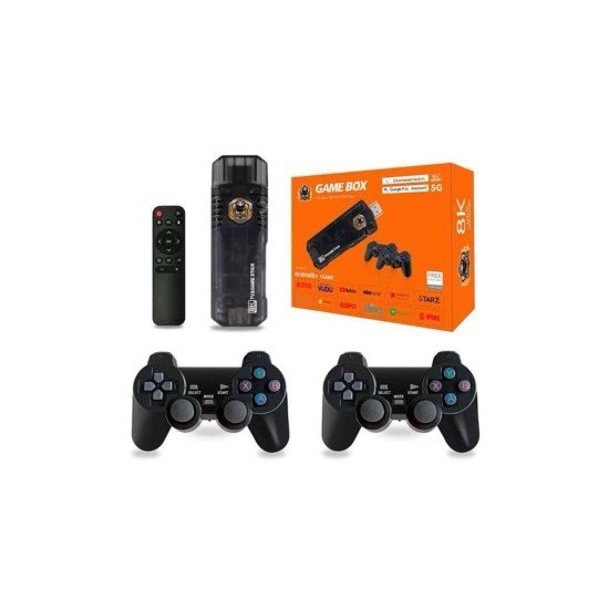 Game Box Android Tv 36500 Oyunlu Atari 5g 8k HDR Ultra HD 64 GB