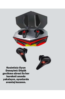 Led Işıklı Kablosuz  Kulaklık Ergonomik Tasarım