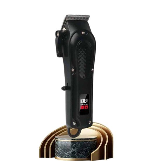 Dijital Profesyonel Kablosuz Saç Sakal Tıraş Makinası Sessiz Paslanmaz Çelik