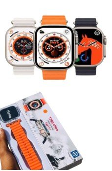 Akıllı Saat Kordon Hediyeli Güçlü Batarya Kapasiteli Titreşimli Bildirim Görme Unisex