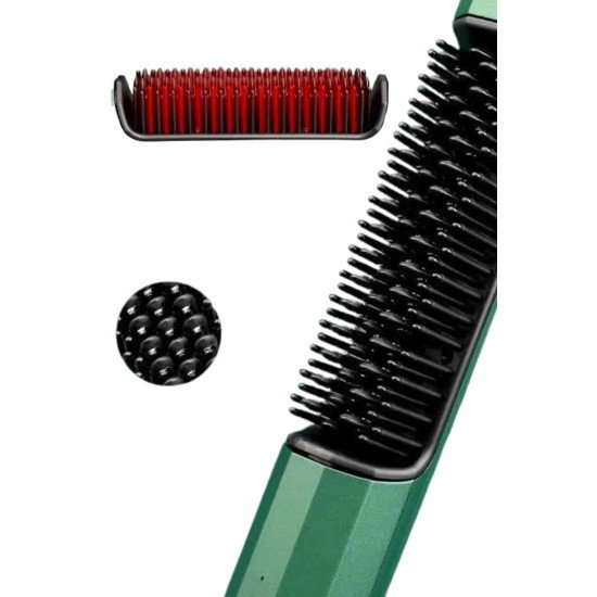 Üflemeli Saç Düzleştirici Fön Tarak Yüksek Isı Ayarlı İyon Özellikli Üflemeli Saç Düzleştirici Fön Tarak Yüksek Isı Ayarlı İyon Özellikli