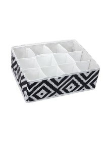 12 Bölmeli Mozaik Desen Pratik Bölmeli Çekmece Düzenleyici Organizer