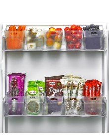 12 li Buzdolabı İçi Mini Düzenleyici Kutu Organizer - Buzdolabı Kapak Düzenleyici