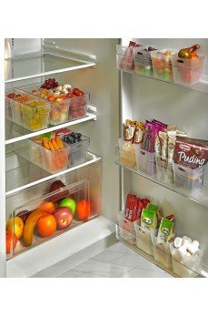 12 li Buzdolabı İçi Mini Düzenleyici Kutu Organizer - Buzdolabı Kapak Düzenleyici