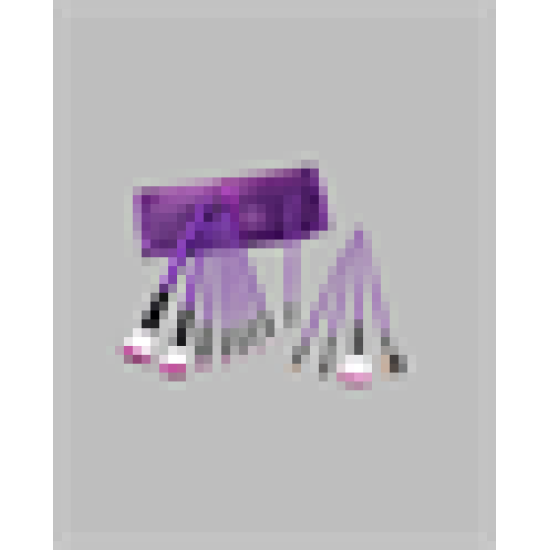 Profesyonel Makyaj Uygulamalarına Özel 12 Parça Kompakt ve Hafif Makyaj Fırça Seti