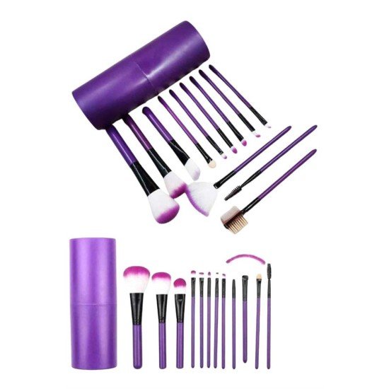 12 Parça Yumuşak Uçlu Makyaj Fırça Set-Göz ve Yüz Makyajı İçin Fırça Seti Profesyonel Makyaj Seti 12 Parça Yumuşak Uçlu Makyaj Fırça Set-Göz ve Yüz Makyajı İçin Fırça Seti Profesyonel Makyaj Seti