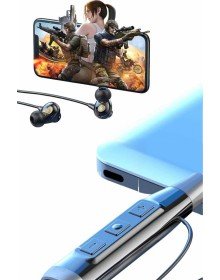 120 Saat Bluetooth Kulaklık Kablolu Boyun Askılı SD Kart Girişli ANC Özellikli