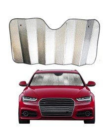 Araç Ön Cam Katlanabilir Güneşlik UV ve Isı Koruma Renault Megane Fiat Egea Hyundai i20 Opel Astra