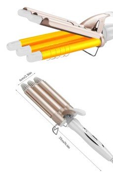 Wag Maşa Yeni Nesil Yüksek Isı Ayarlı Seramik Kaplama Saç Şekillendirici Doğal Bukle Wag Maşa Yeni Nesil Yüksek Isı Ayarlı Seramik Kaplama Saç Şekillendirici Doğal Bukle