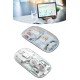 Sessiz Tıklama Çift Modlu Bluetooth Ve Alıcı Şeffaf Mouse Fare Sessiz Tıklama Çift Modlu Bluetooth Ve Alıcı Şeffaf Mouse Fare