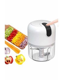 Rondo Doğrayıcı 250 ML Taşınabilir USB Şarjlı Pratik El Rondo Blender