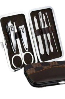 Deri Çanta Hediyeli 7 Parça Manikür-Pedikür Tırnak Bakım Seti